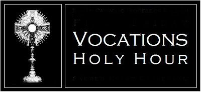 holy hour for vocations